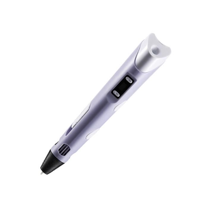 LINANNAN Impression 3D Pen pour Les Enfants Dessin 3D Pen Peinture Jouet ABS Applicable/PLA Matériel Filament Couleur: Jaune RP800A 