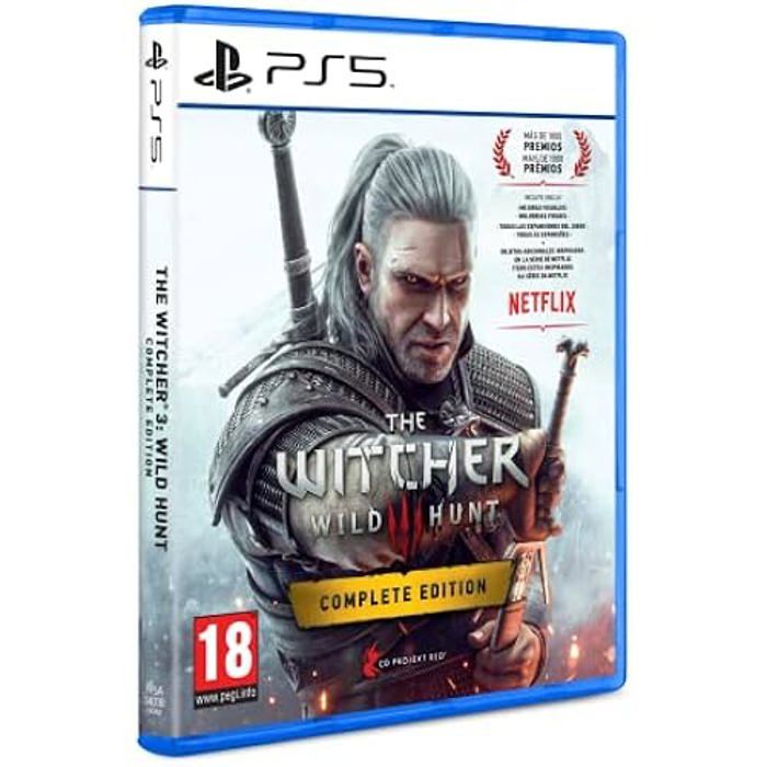 Jeu vidéo Witcher 3 Édition complète RPG 100% UNCUT Emballage allemand