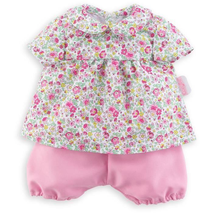 Bloomer Jardin en Fleurs - COROLLE - Vêtement - Pour Poupon 30cm - Dès 18 mois