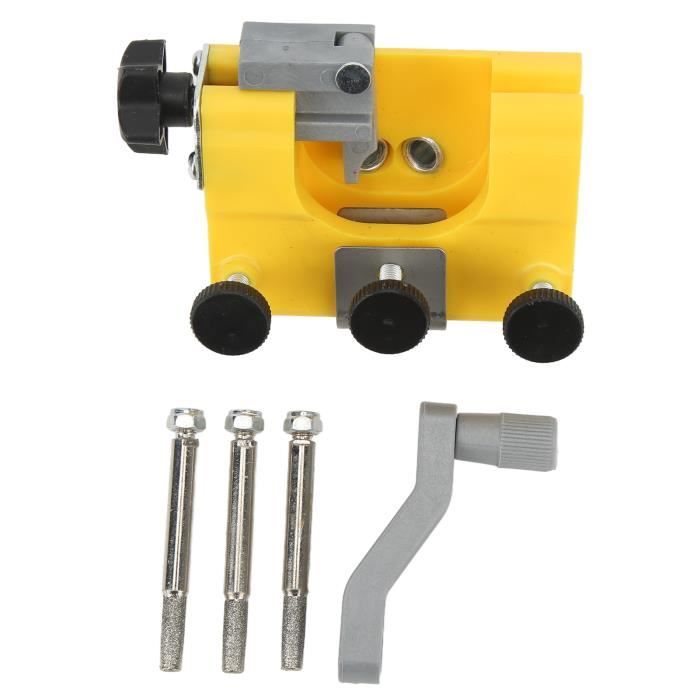 Affûteur Couteaux Angle Fixe Toplionace - Portique Réglable 3°-60°, Lame 230mm Max