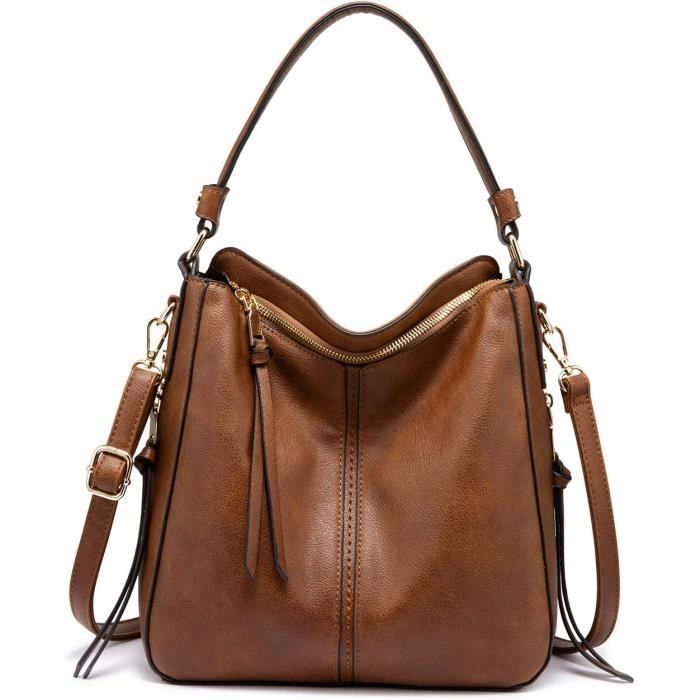 Petit Sac Portés Main Femme, Sacs À Main En Cuir Souple Véritable, Sac Bandoulière Fabriqué En