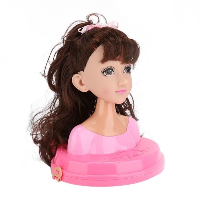 ColorBaby Buste Coiffure Et Maquillage – Poupée Princesse Marie, 23 Cm, Accessoires Cheveux, Couronne, Cadeau Fille Dès 3 Ans