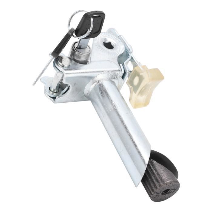 Tige de selle de vélo électrique pliable en métal FAFEICY - Blanc - Pour vélo loisir adulte - Protection antivol