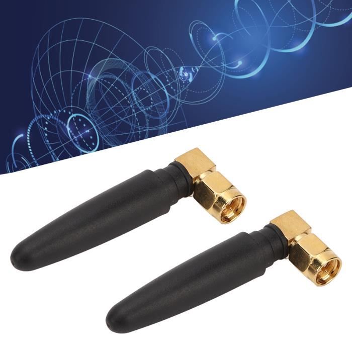Antenne RHCP 5.8GHz 3dBi à Gain Élevé Pour Drone FPV Racing - Connecteur RP-SMA Intérieur