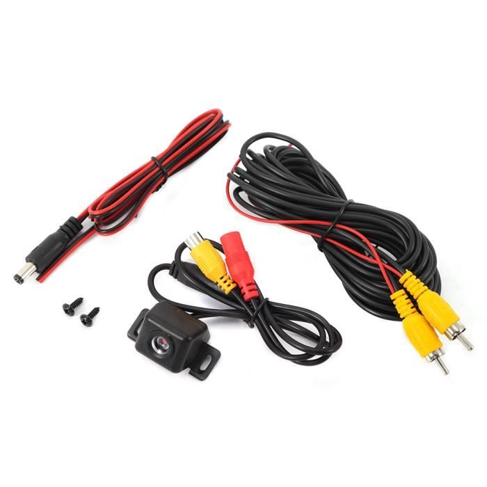Caméra De Recul Avec Radar De Stationnement 2 En 1 - HD, étanche IP67, Angle 170° - Alarme Sonore, Détection 0-2 M - 5