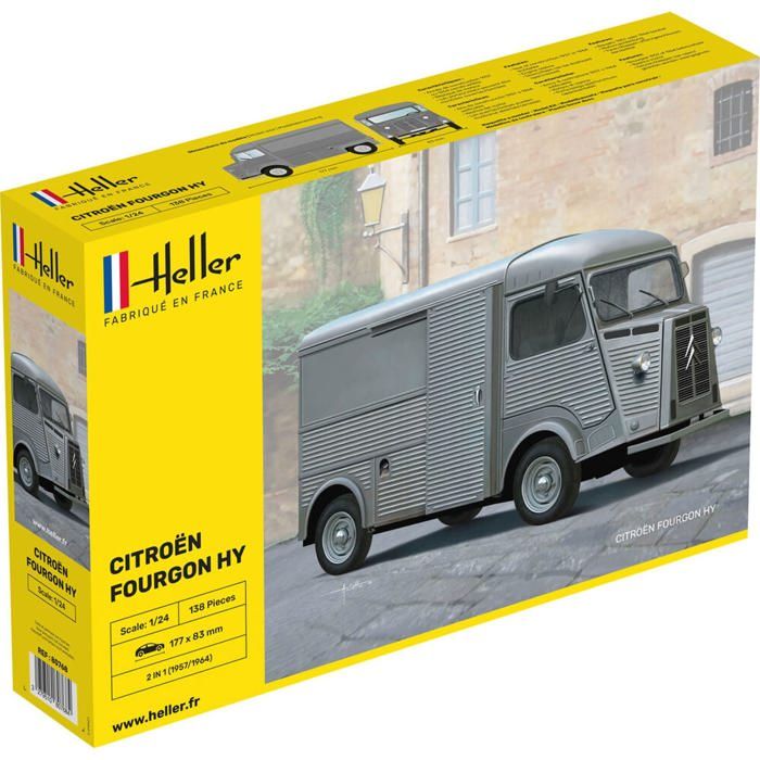 Maquette Fourgon PHEBUS 1/24 - Citroën Type HY 'PHEBUS' En Résine