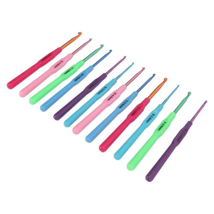 Reessy Crochet De 3,5 Mm, Crochet En Aluminium Avec Poignée