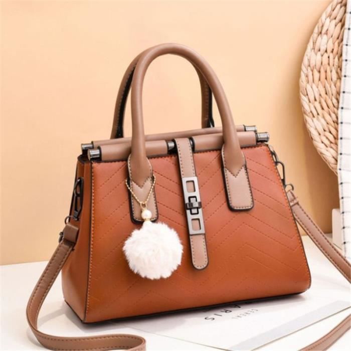 Sac à Main Femme Grande Capacité Hannah Choice - Shopper Élégant Bureau, École, Shopping - 34x13x28 Cm
