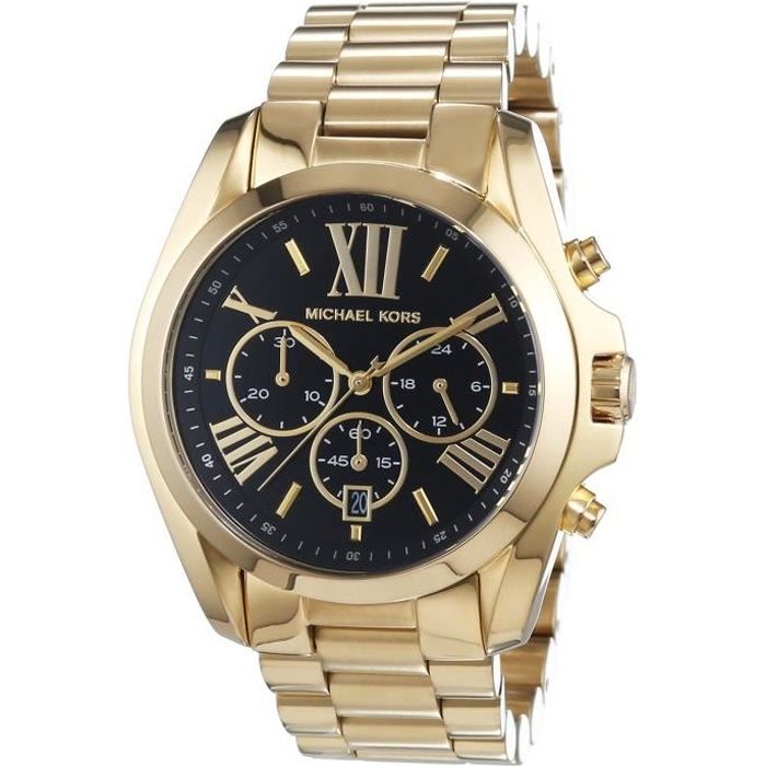 Montre Femme - Michael Kors - MK5739 - Acier inoxydable - Cadran noir - Boucle déployante