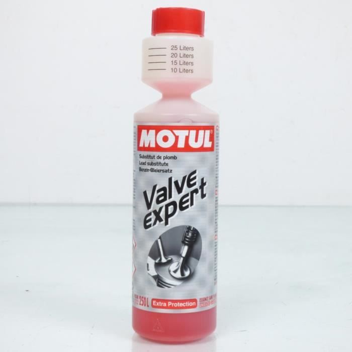 Additif substitut de plomb MOTUL Valve expert pour ancien moteur essence 250ml