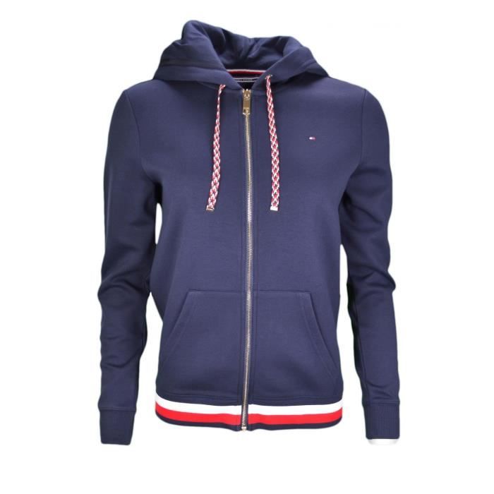 Veste zippe tommy hilfiger femme Clearance