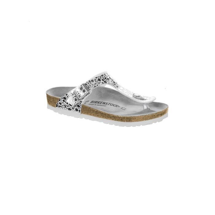 birkenstock argenté
