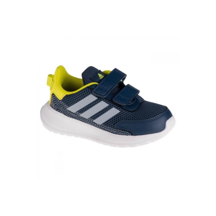 Basket à scratch en mesh - Adidas - Enfant - Bleu - Polyester