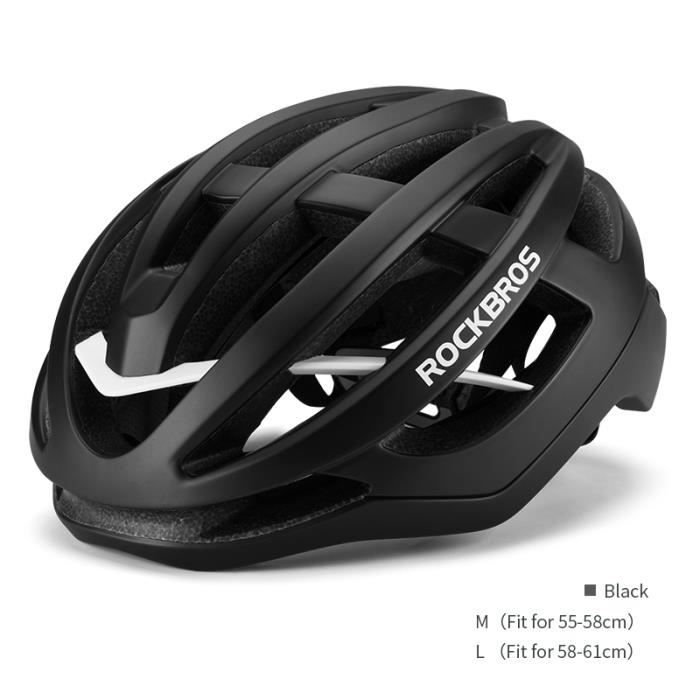 Casque Vélo Intégral ROCKBROS – Ultraléger 263g – Sécurité Course – Taille Unique 57-61cm