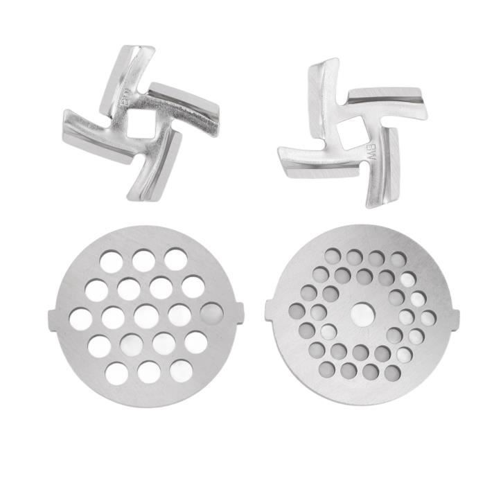 Lame Coupe Pour Hachoir à Viande - Acier Inoxydable, Diamètre 6,5 Cm, Compatible Multi-marques