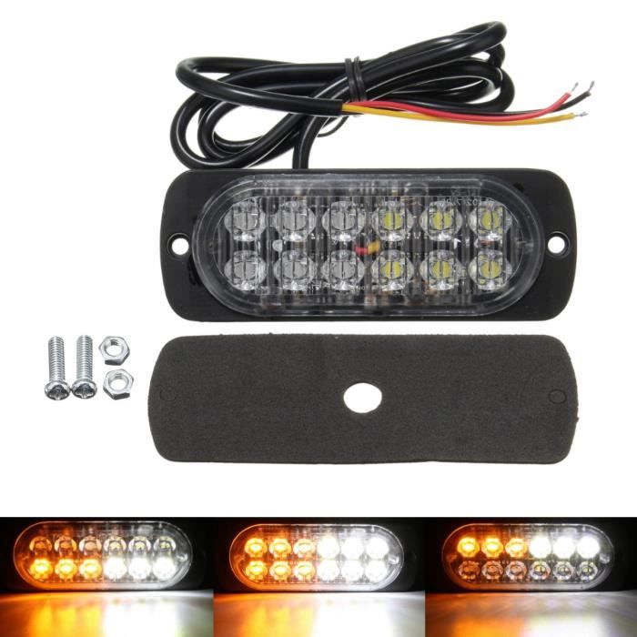 Lampe Clignotante LED Longue Pour Camion RC – Compatible 1:16, Marque HengLong, Style Tank