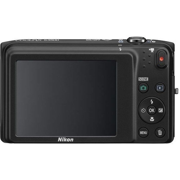 Nikon Coolpix S3500 noir - Cdiscount Appareil Photo