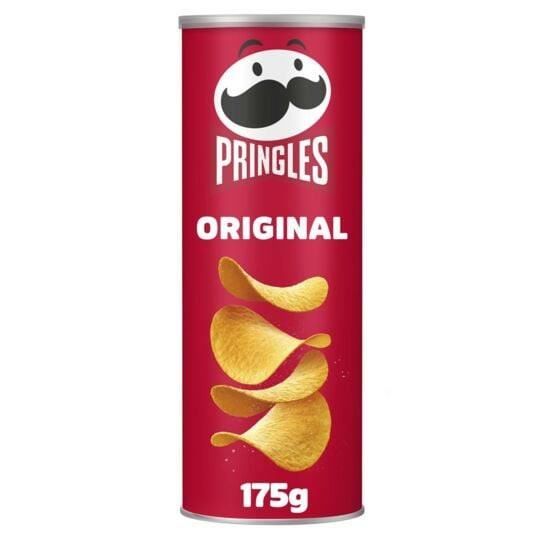 LOT DE 5 - PRINGLES - Chips tuiles Original nature - boîte de 175 g