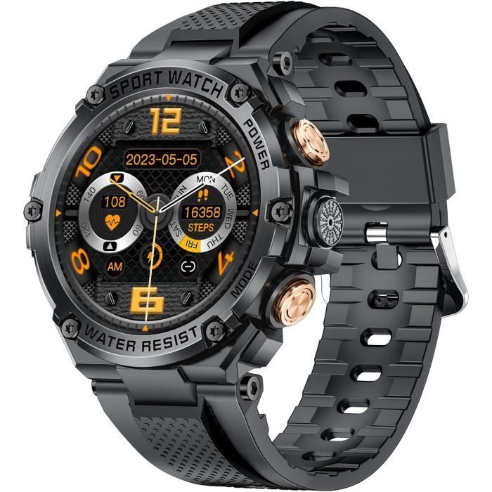 SMARTWATCH UOMO CON funzione telefono, orologi touchscreen, 19 modalità
