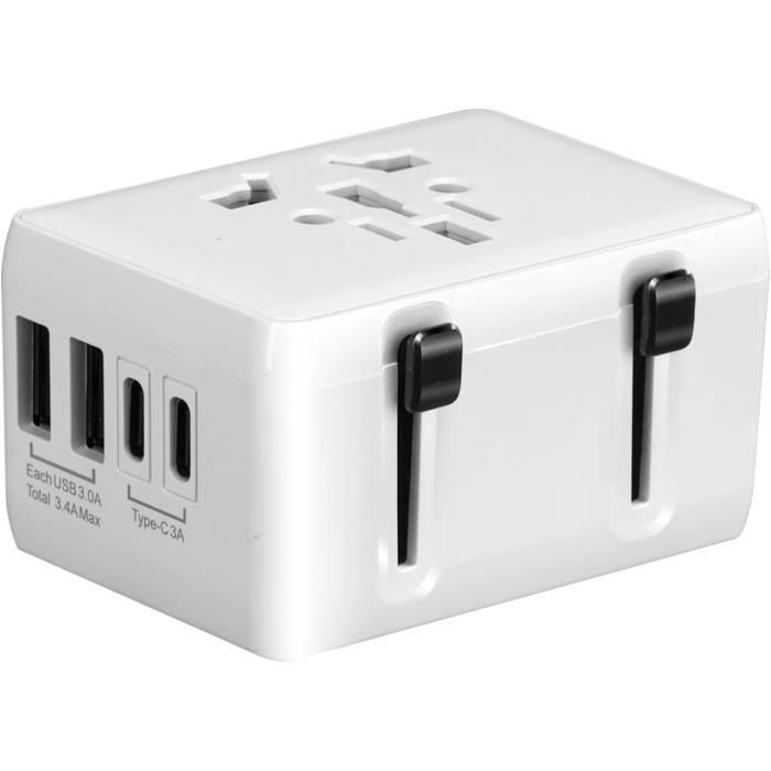 Adaptateur de Voyage Universel MINIX 140 W, Mauritius