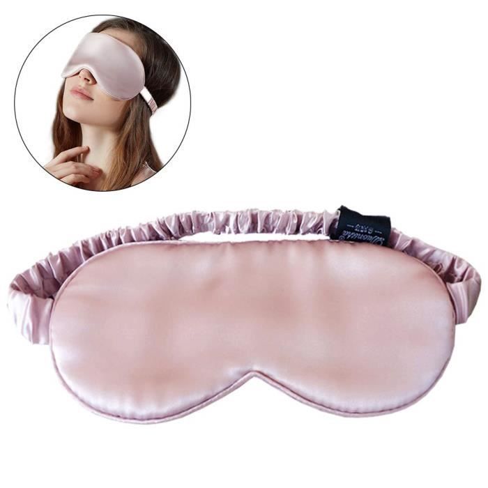 Masque de Sommeil en Soie Naturelle Masque Facial Masques de Nuit