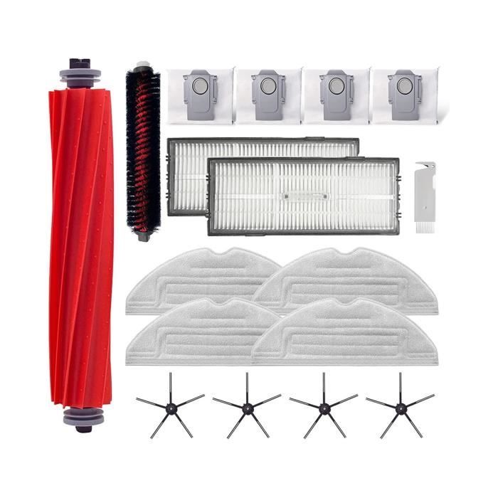 Accessoires De Rechange Pour Aspirateur Robot Roborock S7 - Brosse, Filtre, Serpillère, Neuf