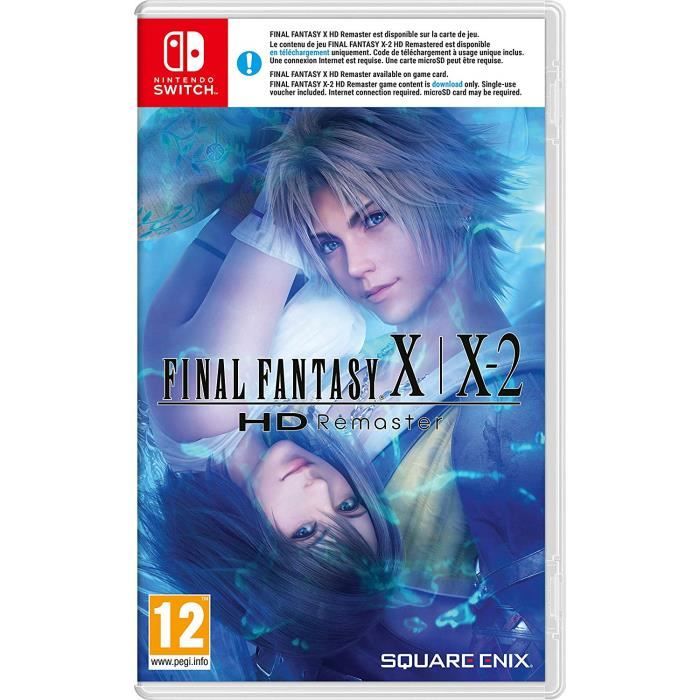 Final Fantasy X / X-2 HD Remaster Switch + 1 SKull Sticker Offert