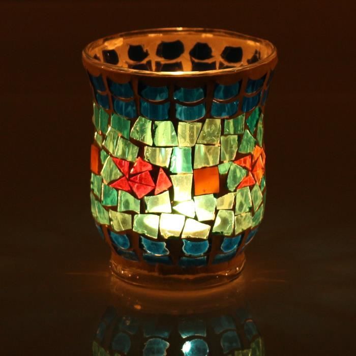 6 Photophores En Verre Tulipe - Bougeoir Votif Transparent Pour Mariage, Décoration Table