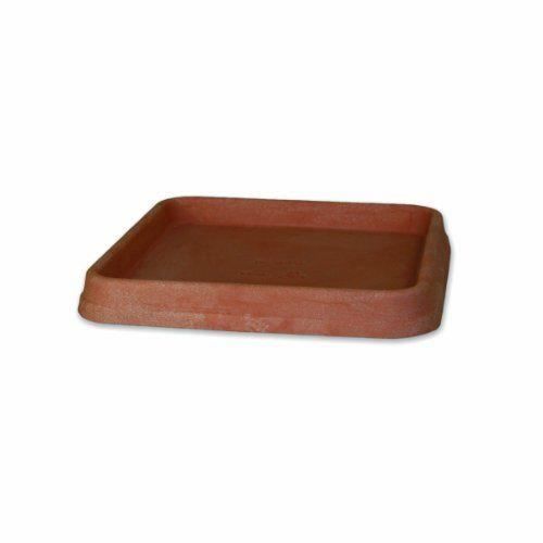 Soucoupe Pour Pot De Fleurs Marcella - 36 Cm - Aspect Terre Cuite En Plastique - Design Moderne Et Stable