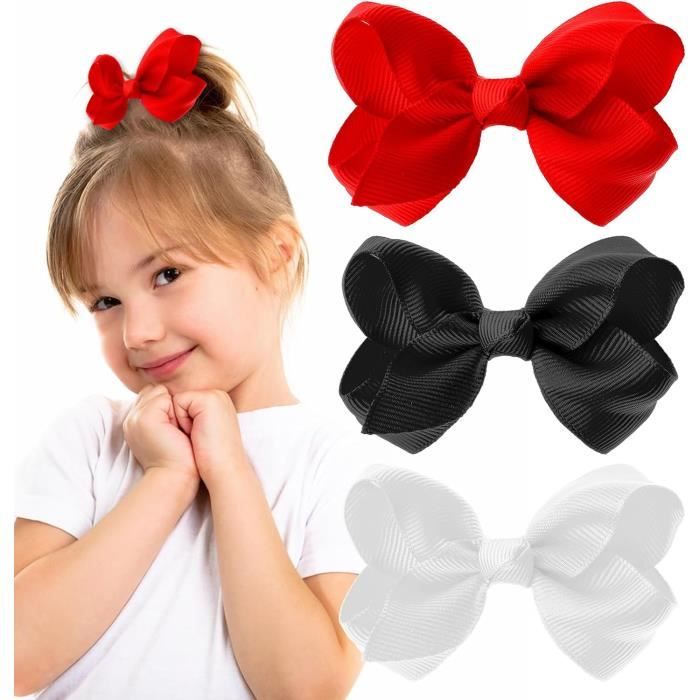 Lot de 20 pinces à cheveux en forme de papillon noir pour mariage