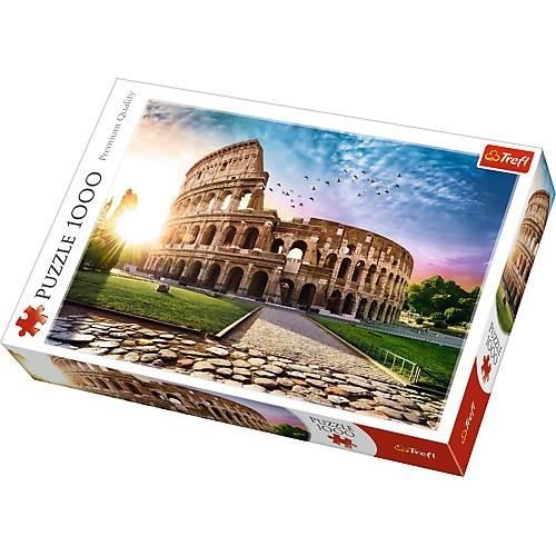 Puzzle - TREFL - Le Colisée - 1000 pièces - Marron - Voyage et cartes