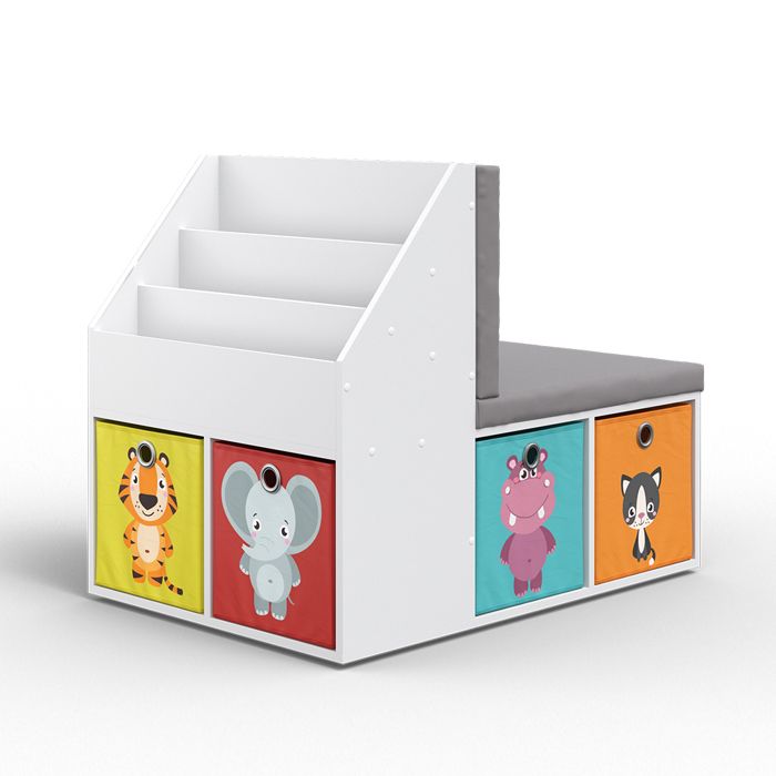 Etagere Pour Enfant Vicco Onix Avec Banc 6 Boites Pliables Banc Pour Enfant Etagere De Chambre D Enfant Cdiscount Puericulture Eveil Bebe