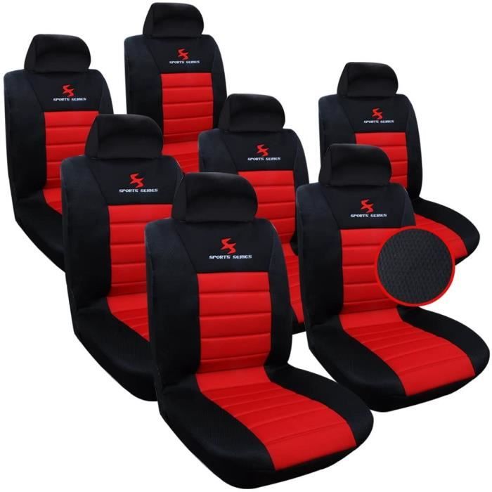 Housses De Siège Auto Universelles étanches 3 Couches - 140 X 75 Cm - Tissu éponge Doux - Antidérapantes - Pour Conducteur Et Passager