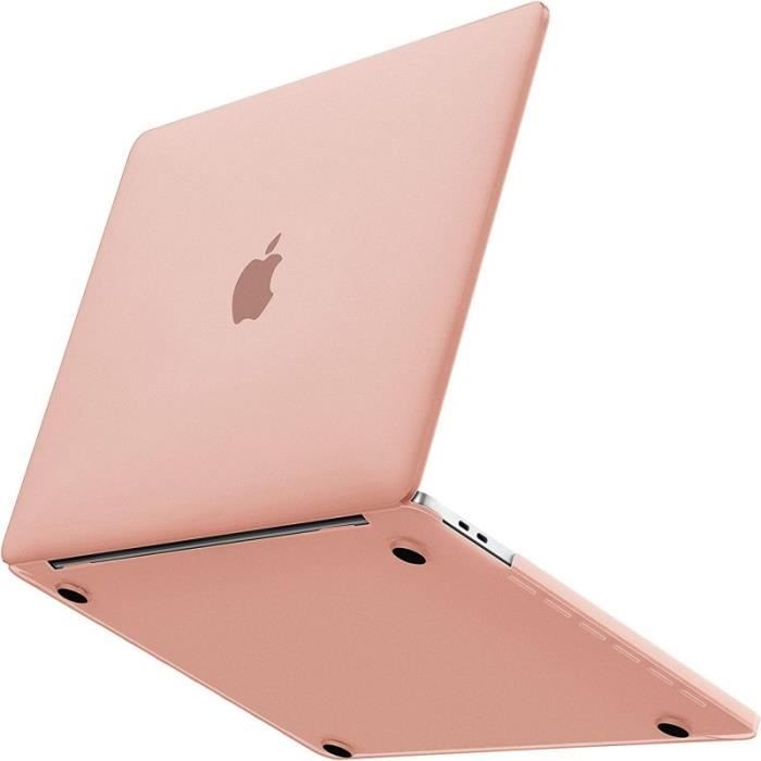 COQUE POUR macbook Pro 13 HOUSSE MacBook Pro M2 et M1 A2338 A2289 A2251 A2159 A1706 A1708 ROSE Cdiscount Informatique