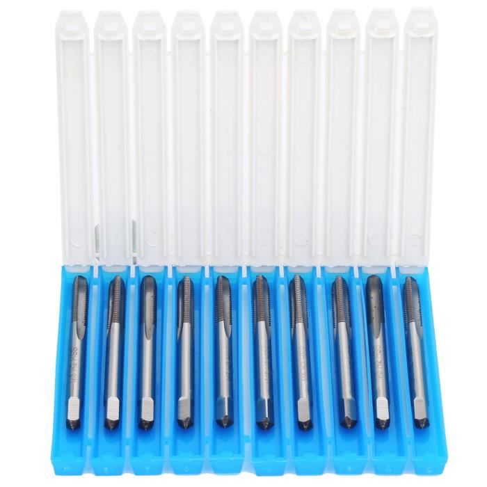 20 Forets Pilotes M42 HSS 6x57 Mm - Pour Scie à Trous - 2 Flûtes - Uxcell