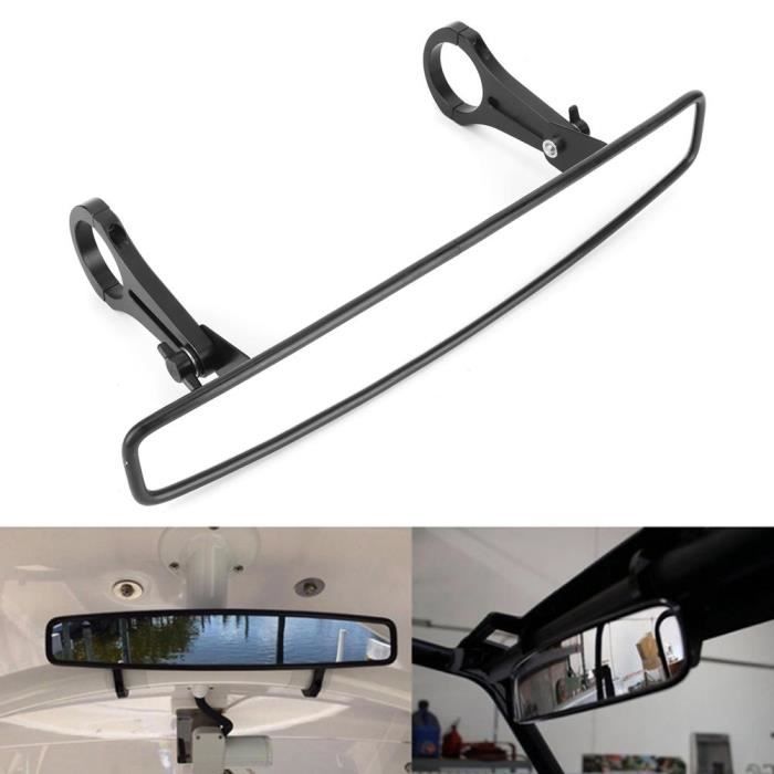 rétroviseur pour VTT Accessoire de vue grand Angle de rétroviseur intérieur 1.75in adapté pour Yamaha Rhinos ATV UTV -LAF