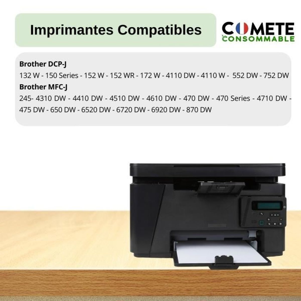 Cartouches Encre Imprimante BROTHER Mfc j - 5740 dwt