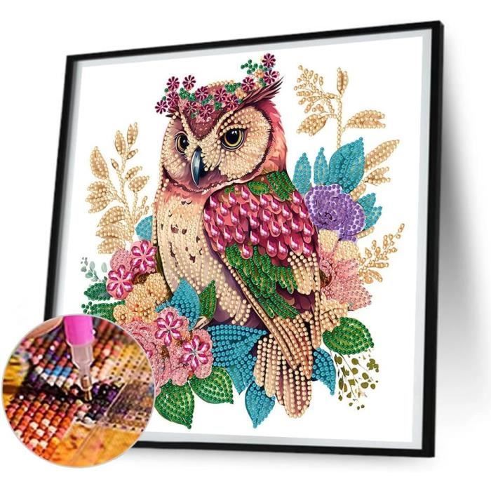 Broderie Diamant - Chouette Love