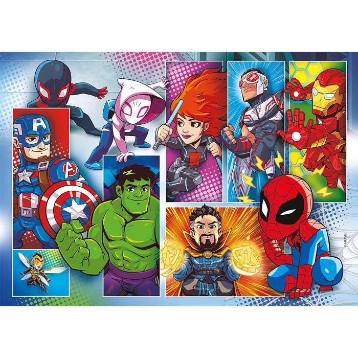 Puzzle Spider-Man - Clementoni - 104 pièces Maxi - Dessins animés et BD -  Enfant 4 ans et plus - Cdiscount Jeux - Jouets