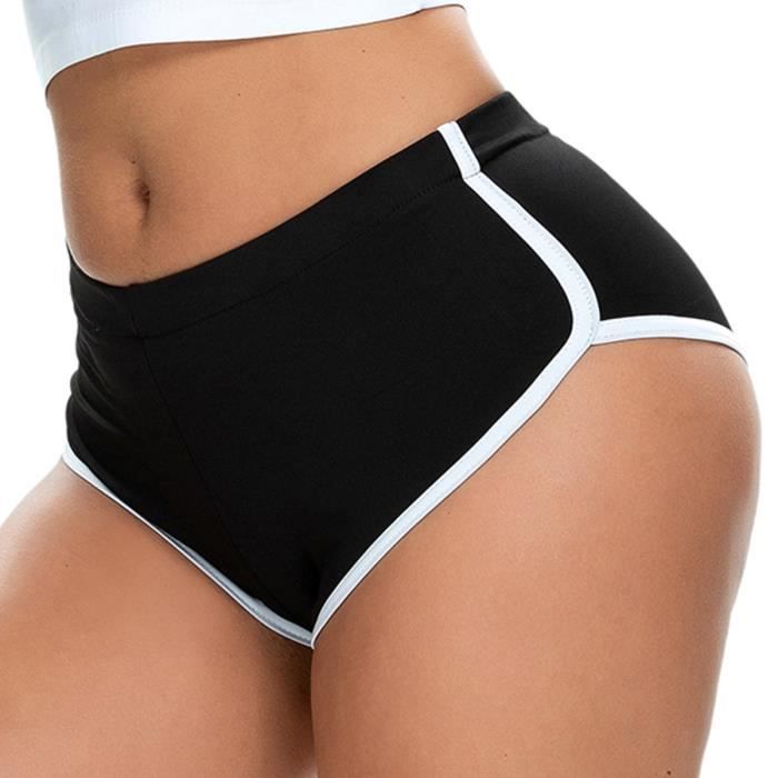 Short Femme Short Fitness Sport Gymnase Élastiques Hot Haleter Neuf CC-1436