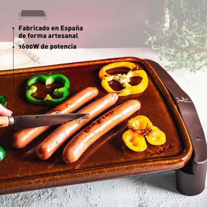 Jata GR559 - Plancha de Asar Terracota Artesanal 460x280mm 1600W