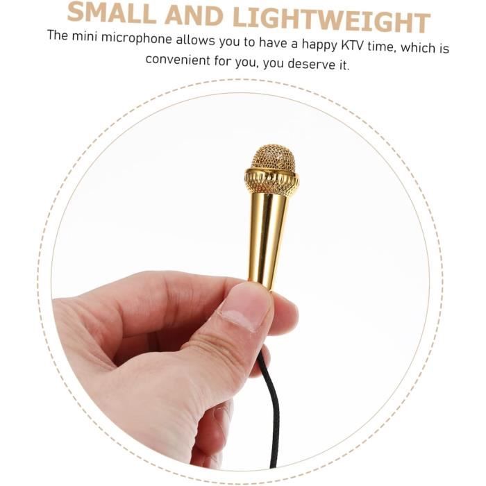 Petit Micro 16 Pièces Mini Microphone Micro Portable Microphone Pour Ordinateur ...