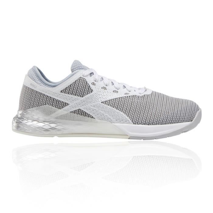 Reebok Femmes CrossFit Nano 9 Baskets De Sport Gris blanc