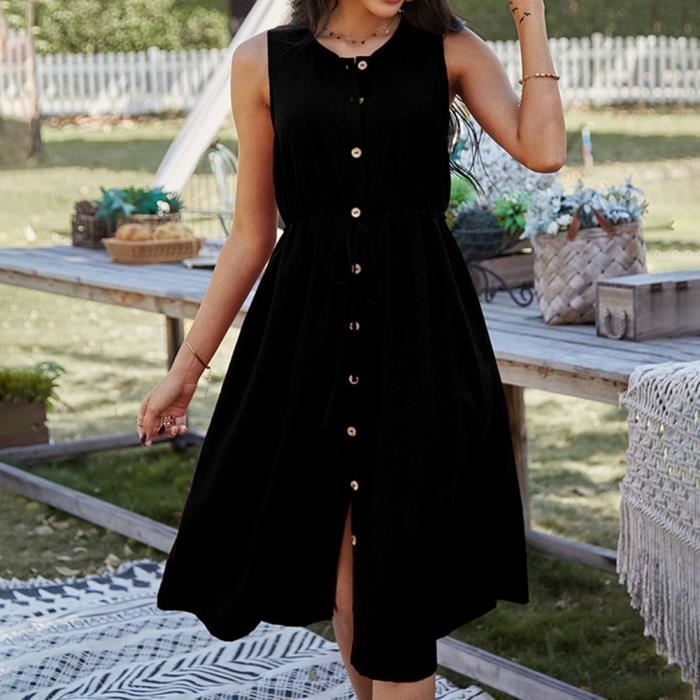 Robe noire simple et chic hotsell