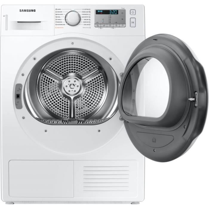 Samsung - sèche-linge pompe à chaleur avec condenseur 60cm 16kg