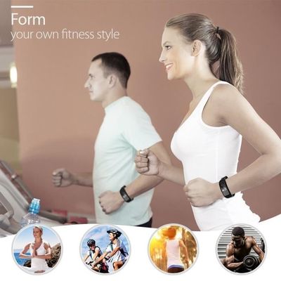 BSTOB Fitness Tracker Montre Connectée - Cardio, Sommeil, Podomètre - Étanche IP68 - Compatible Android Et IOS - Idéal Homme Femme