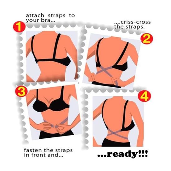Rallonges De Soutien-Gorge - Lot De 8 - 2/3 Crochets - Élastique Coton - Pour Grossesse Et Confort