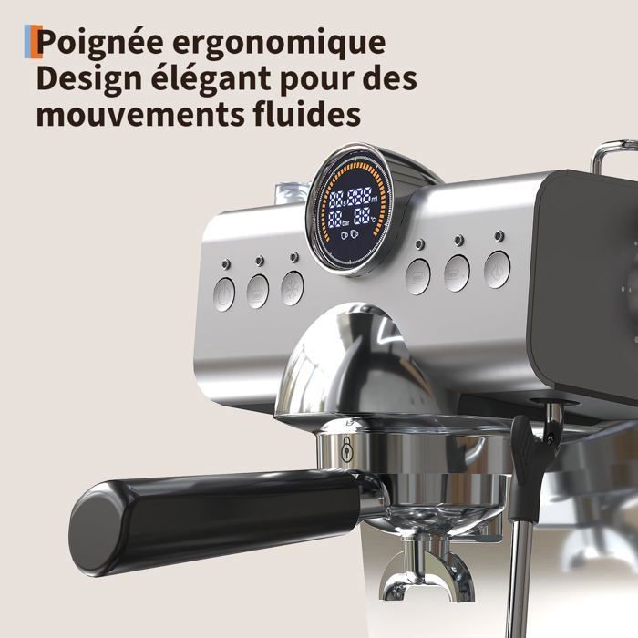 TMISHION Buse à vapeur pour machine à café 3 trous Machine à café semi-automatique buse à vapeur TMISHION Buse à vapeur pour machine à café 3 trous Machine à café semi-automatique buse à vapeur