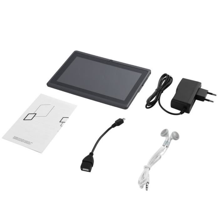 Tablette Quad-Core 7 pouces Q88h A33 pour Android3