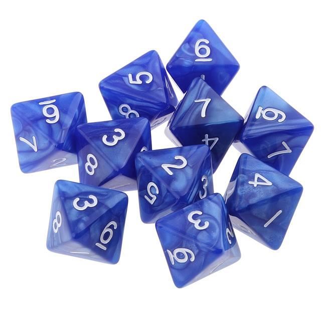 20 Dés Colorés à 6 Faces En Acrylique - Taille 16 Mm, Bords Arrondis - Pour Jeux De Société, Maths, Ou Décoration
